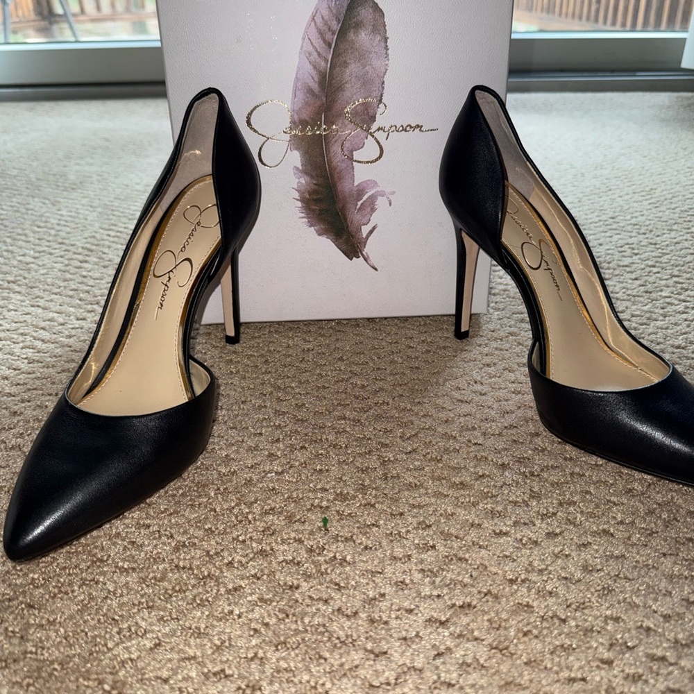Jessica Simpson Classic Black Heels